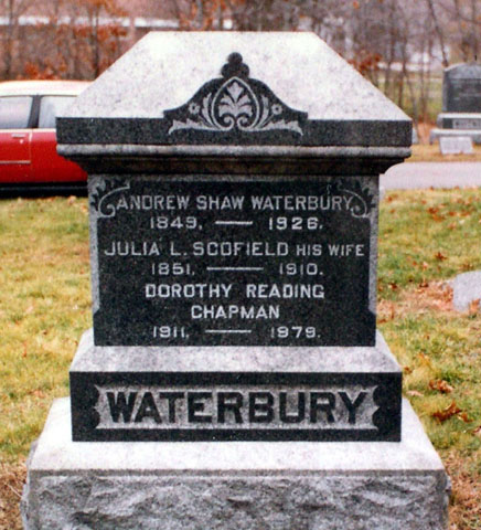 Waterbury grave stone 2